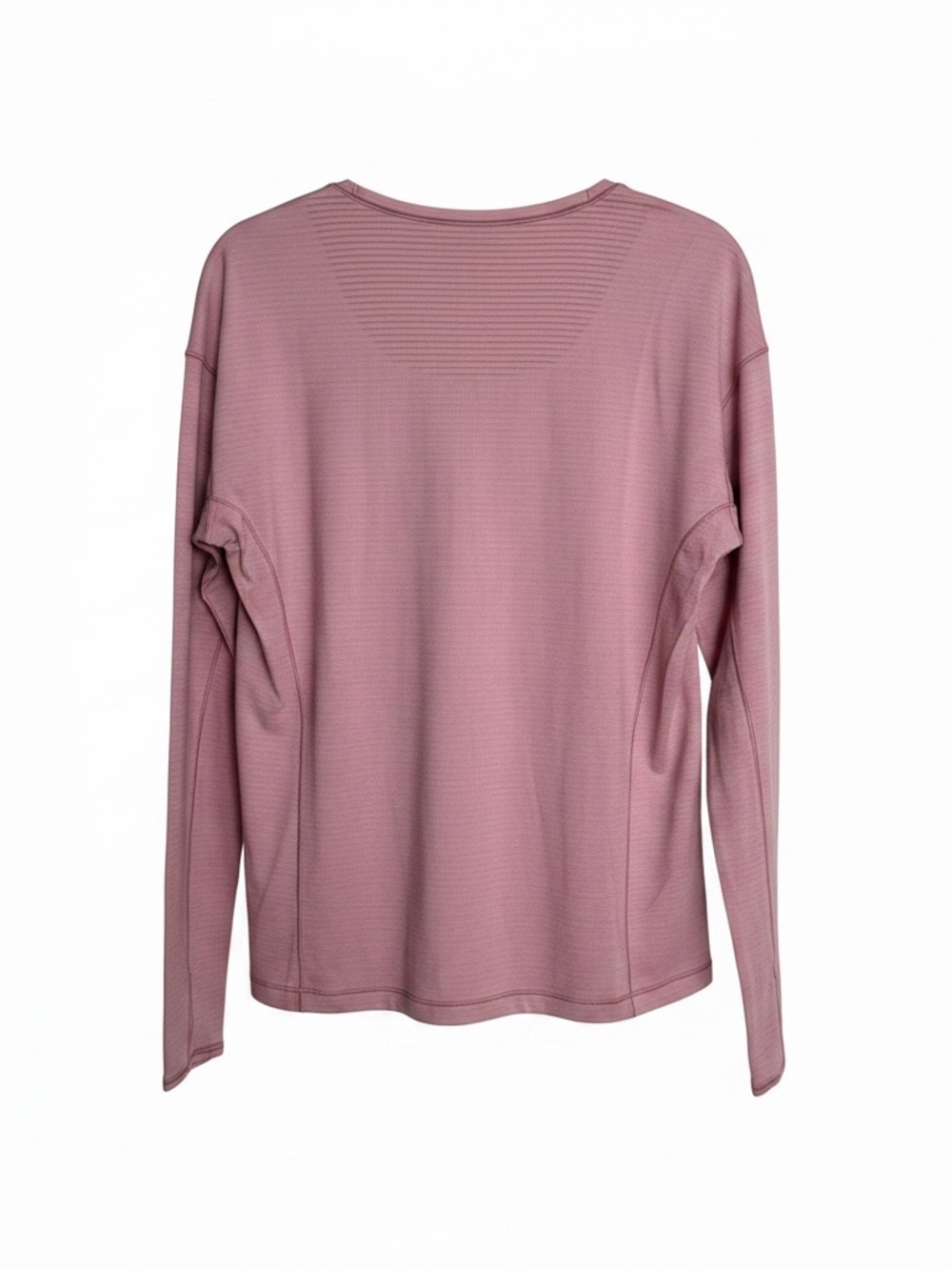 lululemon athletica Long Sleeve Scoop Crew Top in Mauve Pink - Picture 2 of 5